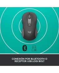 RATON LOGITECH SIGNATURE M650 M WIRELESS BLACK
