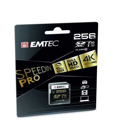 MEMORIA MICRO SD 256GB EMTEC SPEEDIN PRO C10 + ADAPTADOR SD MEMORIA MICRO SD 256GB EMTEC SPEEDIN PRO C10 + ADAPTADOR SD