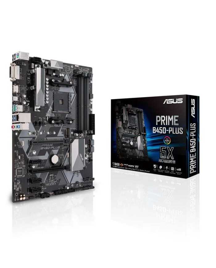 PLACA BASE ASUS PRIME B450-PLUS ATX DDR4 HDMI + DVI