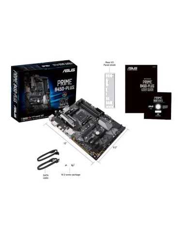 PLACA BASE ASUS PRIME B450-PLUS ATX DDR4 HDMI + DVI