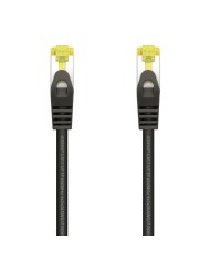 CABLE DE RED CAT.7 S/FTP 0.25M AISENS BLACK