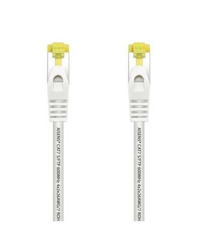 CABLE DE RED CAT.7 S/FTP 0.25M AISENS WHITE