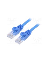 CABLE DE RED CAT.6 UTP 0.5M GEMBIRD BLUE