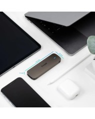 CAJA EXTERNA TOOQ ALUMINIO SSD M.2 CCS USB 3.1 BROWN