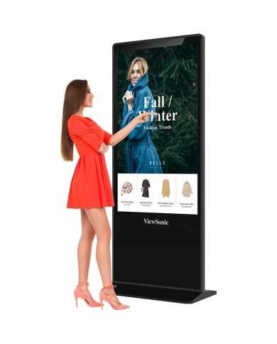 MONITOR DISPLAY PUBLICITARIO VIEWSONIC 55 TACTIL 4K 16GB ANDROID 8.0