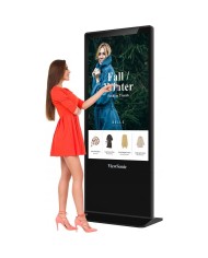 MONITOR DISPLAY PUBLICITARIO VIEWSONIC 55 TACTIL 4K 16GB ANDROID 8.0
