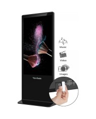 MONITOR DISPLAY PUBLICITARIO VIEWSONIC 55 TACTIL 4K 16GB ANDROID 8.0