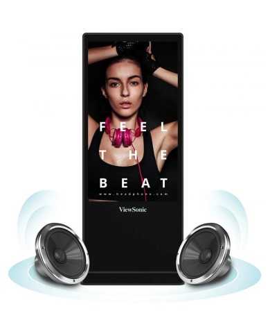 MONITOR DISPLAY PUBLICITARIO VIEWSONIC 55 TACTIL 4K 16GB ANDROID 8.0