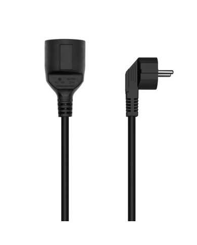 CABLE ALARGADOR ALIMENTACION SCHUKO PC AISENS 2M BLACK CABLE ALARGADOR ALIMENTACION SCHUKO PC AISENS 2M BLACK