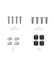 SOPORTE PARED TV/MONITOR TOOQ 32-55 40KG INCLINABLE BLACK