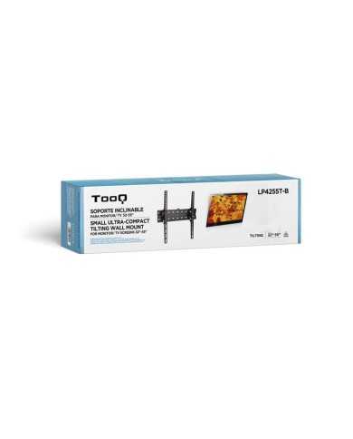 SOPORTE PARED TV/MONITOR TOOQ 32-55 40KG INCLINABLE BLACK SOPORTE PARED TV/MONITOR TOOQ 32-55 40KG INCLINABLE BLACK