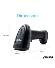 LECTOR AVPOS CODIGOS AVPOS 1D + 2D +QR BT230 WIRELESS 2.4 + BLUETOOTH + USB LECTOR AVPOS CODIGOS AVPOS 1D + 2D +QR BT230 WIRELESS 2.4 + BLUETOOTH + USB