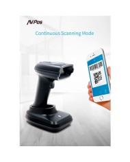 LECTOR AVPOS CODIGOS AVPOS 1D + 2D +QR BT230 WIRELESS 2.4 + BLUETOOTH + USB LECTOR AVPOS CODIGOS AVPOS 1D + 2D +QR BT230 WIRELESS 2.4 + BLUETOOTH + USB