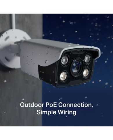 CAMARA IP TP-LINK VIGI BULLET EXTERIOR MICROSD 4MP 2.8MM IR 30M IP67 POE CAMARA IP TP-LINK VIGI BULLET EXTERIOR MICROSD 4MP 2.8MM IR 30M IP67 POE