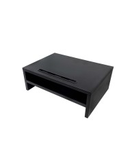 SOPORTE ELEVADOR PHOENIX DE MONITOR 2 ALTURAS MADERA BLACK