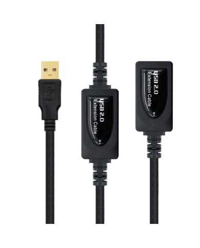 CABLE USB ALARGADOR AM/AH 10M AMPLIFICADOR NANOCABLE CABLE USB ALARGADOR AM/AH 10M AMPLIFICADOR NANOCABLE