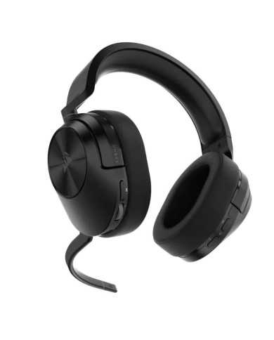 AURICULARES + MICROFONO CORSAIR HS55 GAMING HEADSET WIRELESS DB 7.1 BLACK