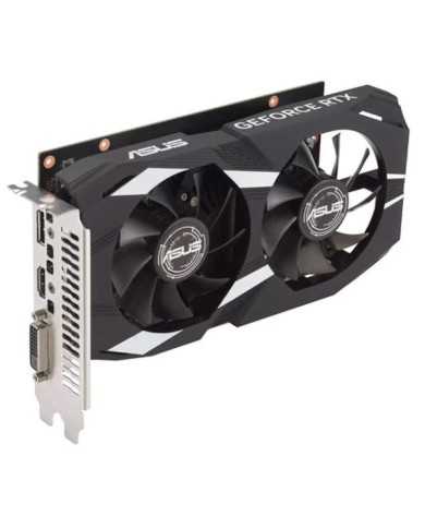 TARJETA DE VIDEO ASUS DUAL NVIDIA RTX3050 6GB OC EDITION GDRR6 PCIE 4.0 TARJETA DE VIDEO ASUS DUAL NVIDIA RTX3050 6GB OC EDITION GDRR6 PCIE 4.0