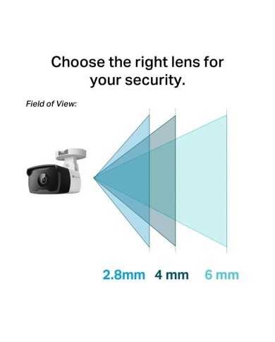 CAMARA IP TP-LINK VIGI BULLET EXTERIOR 2MP 2.8MM IR 30M IP67 POE/CC CAMARA IP TP-LINK VIGI BULLET EXTERIOR 2MP 2.8MM IR 30M IP67 POE/CC