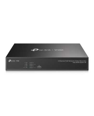 GRABADOR IP NVR TP-LINK VIGI 4 CH IP 1HDD H265+ POE GRABADOR IP NVR TP-LINK VIGI 4 CH IP 1HDD H265+ POE