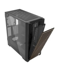 CAJA ORDENADOR GAMING PHOENIX ARTISAN NOBLE BLACK FRONTAL MADERA ATX