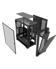 CAJA ORDENADOR GAMING PHOENIX ARTISAN NOBLE BLACK FRONTAL MADERA ATX