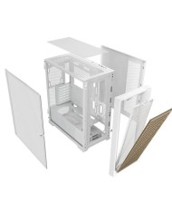 CAJA ORDENADOR GAMING PHOENIX ARTISAN NOBLE WHITE FRONTAL MADERA ATX