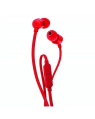 AURICULARES + MICROFONO JBL TUNE 110 IN EAR AUX RED