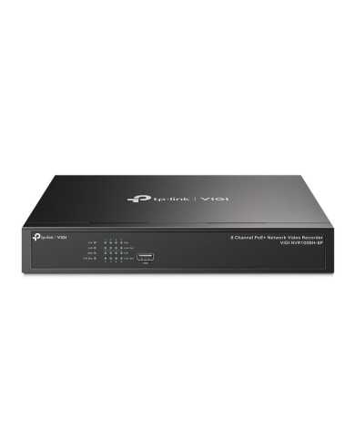GRABADOR IP NVR TP-LINK VIGI 8 CH IP 1HDD H265+ POE GRABADOR IP NVR TP-LINK VIGI 8 CH IP 1HDD H265+ POE