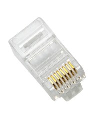 CONECTOR BOLSA 100UD RJ45 VENTION MACHO CAT6 UTP