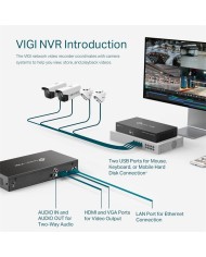 GRABADOR IP NVR TP-LINK VIGI 8 CH IP 1HDD H265+ GRABADOR IP NVR TP-LINK VIGI 8 CH IP 1HDD H265+