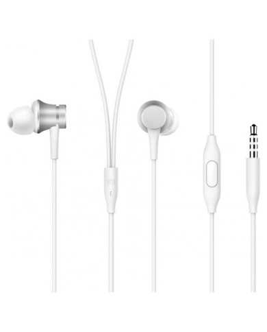 AURICULARES + MICROFONO XIAOMI MI IN EAR BASIC JACK 3.5 SILVER