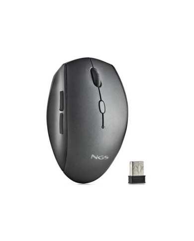 RATON NGS BEE BLACK ERGONOMICO WIRELESS SILENT BLACK