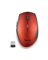 RATON NGS BEE RED ERGONOMICO WIRELESS SILENT RED RATON NGS BEE RED ERGONOMICO WIRELESS SILENT RED