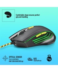 RATON NGS GAMING 6 BOTONES USB RGB BLACK