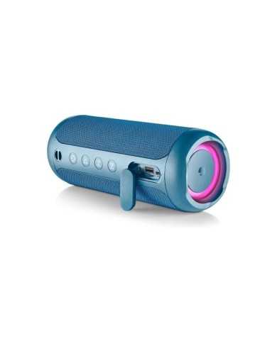 ALTAVOCES NGS ROLLER FURIA 2 RGB PORTATIL WATERPROOF IPX7/BT/USB/AUX BLUE